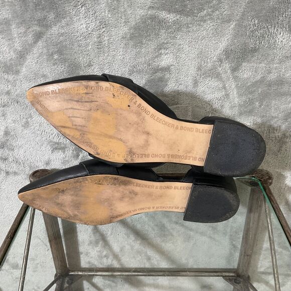 Bleeker & Bond shoes Women’s size 6 Career office Black Pointed Toe Flats - Picture 7 of 12